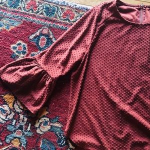 Anthropologie W5 Bell Sleeve blouse medium